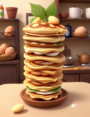 3D_Animation_Style_zoom_on_a_french_crepe_at_the_back_flour_eg_0